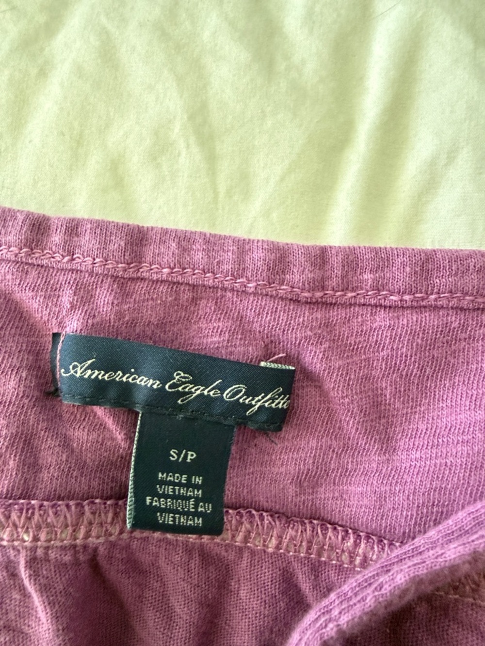 American Eagle Outfitters Magenta Spaghetti Strap Camisole - Picture 3 of 3